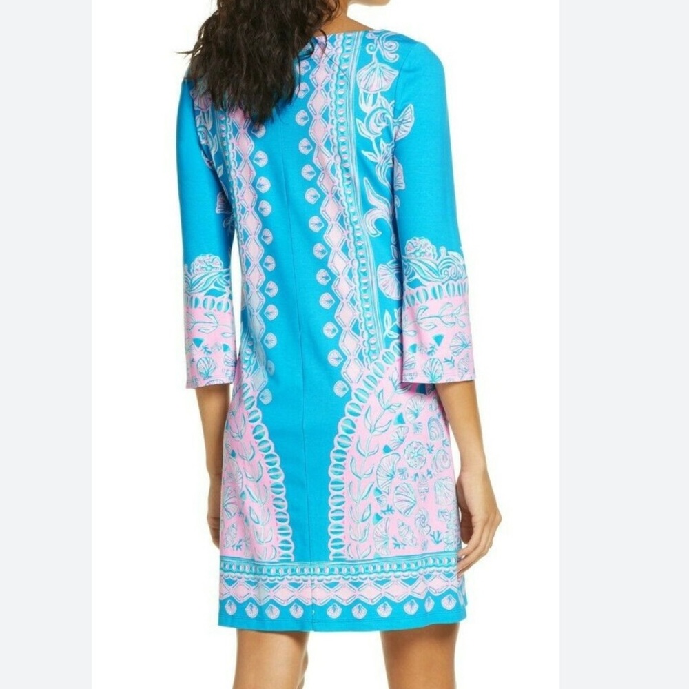 Lilly Pulitzer UPF 50+ TANA T SHIRT DRESS Turquoise Tea